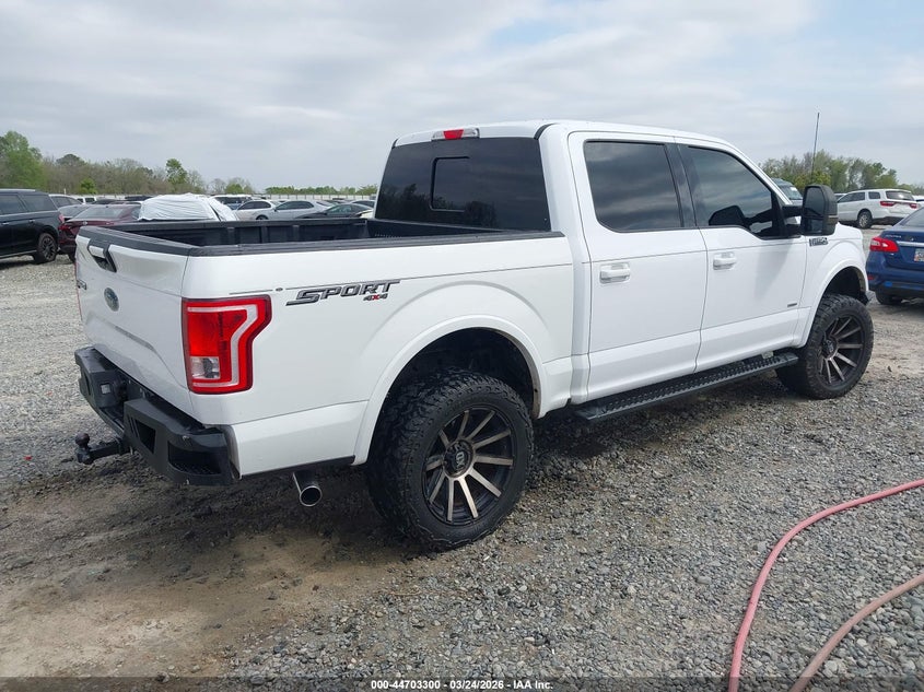 Vin: 1ftew1ep2gke55463, lot: 45200430, ford f-150 xlt 20164