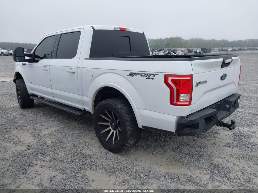 Vin: 1ftew1ep2gke55463, lot: 45200430, ford f-150 xlt 20163