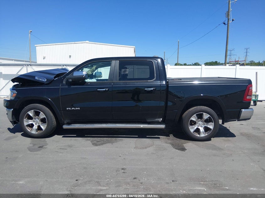 2019 Ram 1500 Laramie 4X2 5'7 Box VIN: 1C6RREJT4KN615862 Lot: 44703299