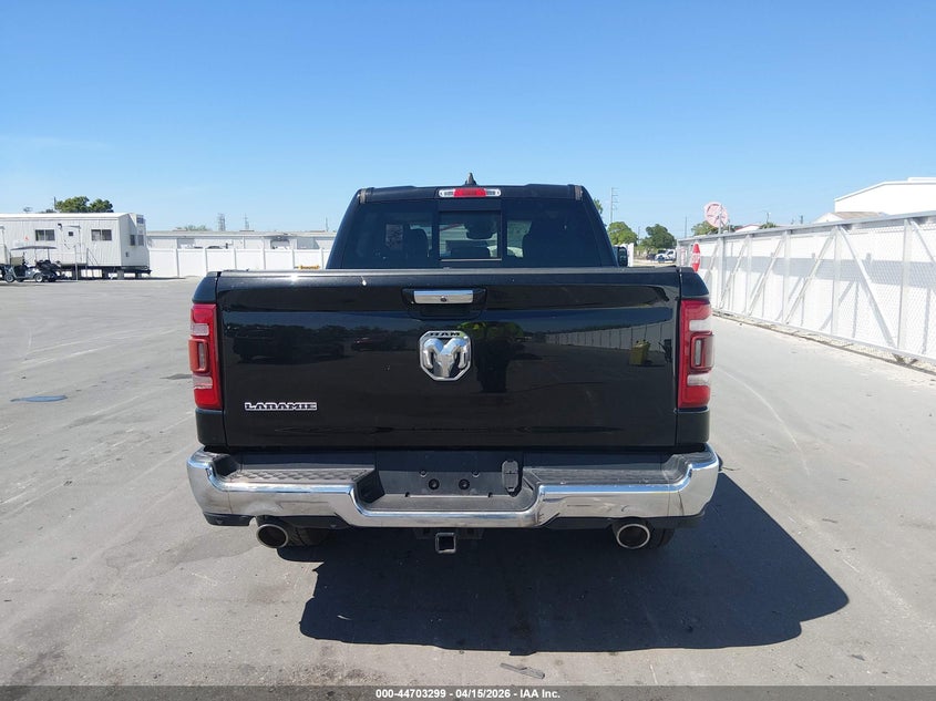 2019 Ram 1500 Laramie 4X2 5'7 Box VIN: 1C6RREJT4KN615862 Lot: 44703299