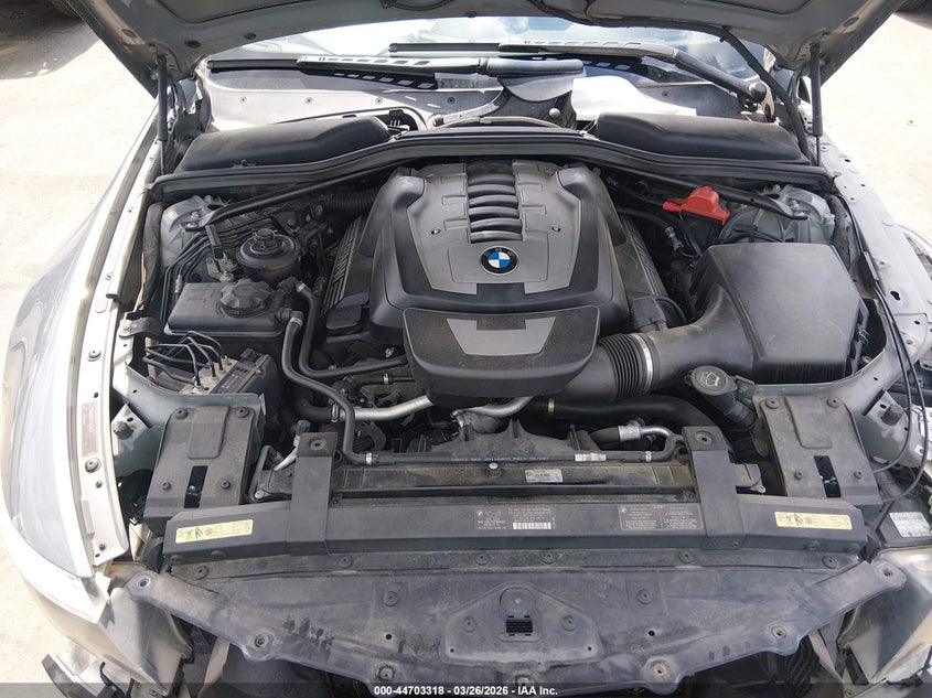 2008 BMW 650I VIN: WBAEB53548CX60699 Lot: 44703318