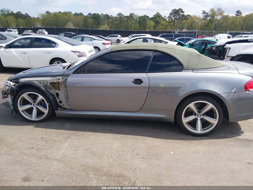 2008 BMW 650I VIN: WBAEB53548CX60699 Lot: 44703318