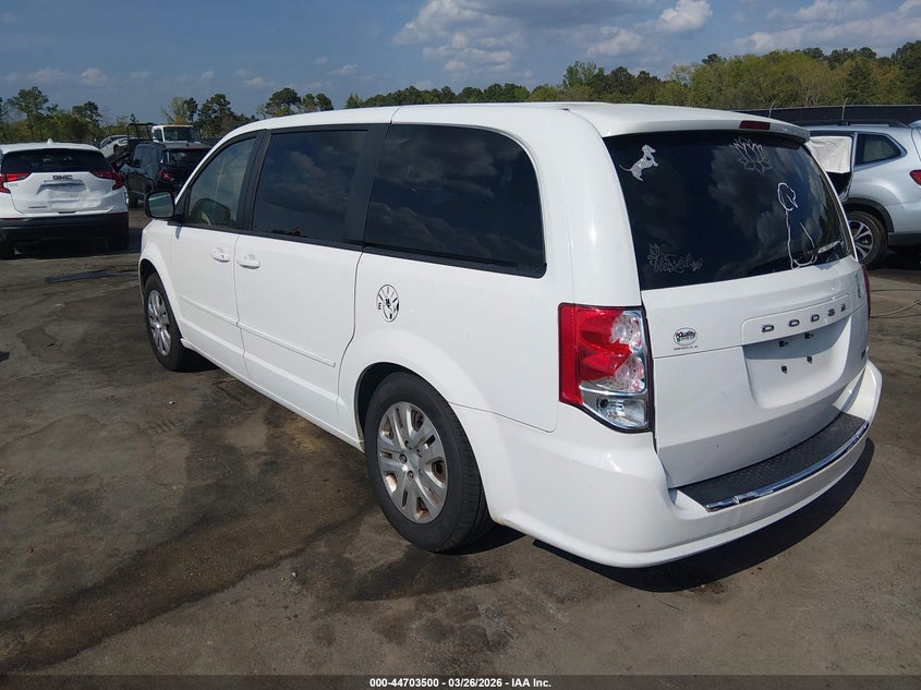 Vin: 2c4rdgbg8hr595082, lot: 45200632, dodge grand caravan se 20173