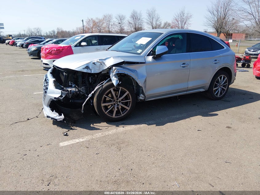 Vin: wa124afy7p2127840, lot: 45200670, audi sq5 sportback premium plus tfsi quattro tiptronic 20232