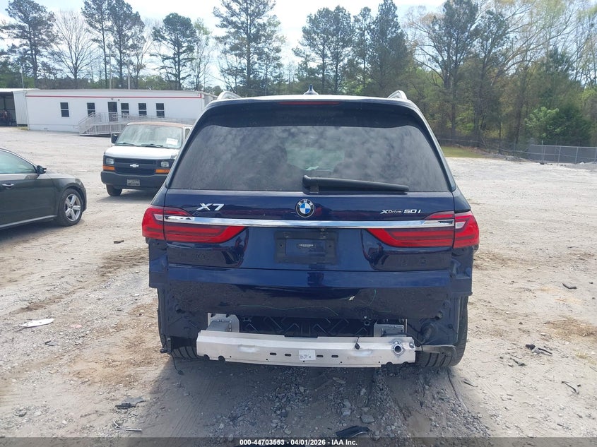 2020 BMW X7 xDrive50I VIN: 5UXCX4C07L9B89291 Lot: 44703553