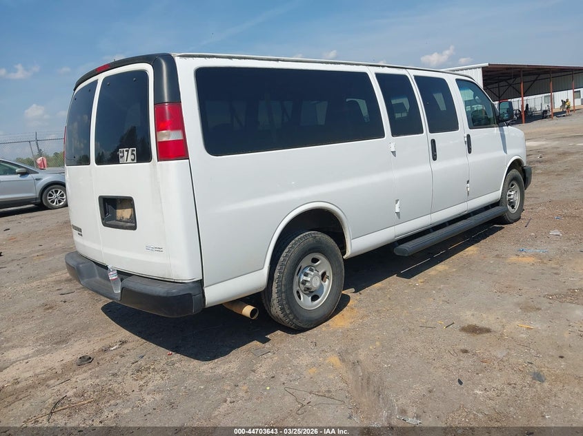 Vin: 1gazgzff6f1155165, lot: 45200774, chevrolet express 3500 ls 20154