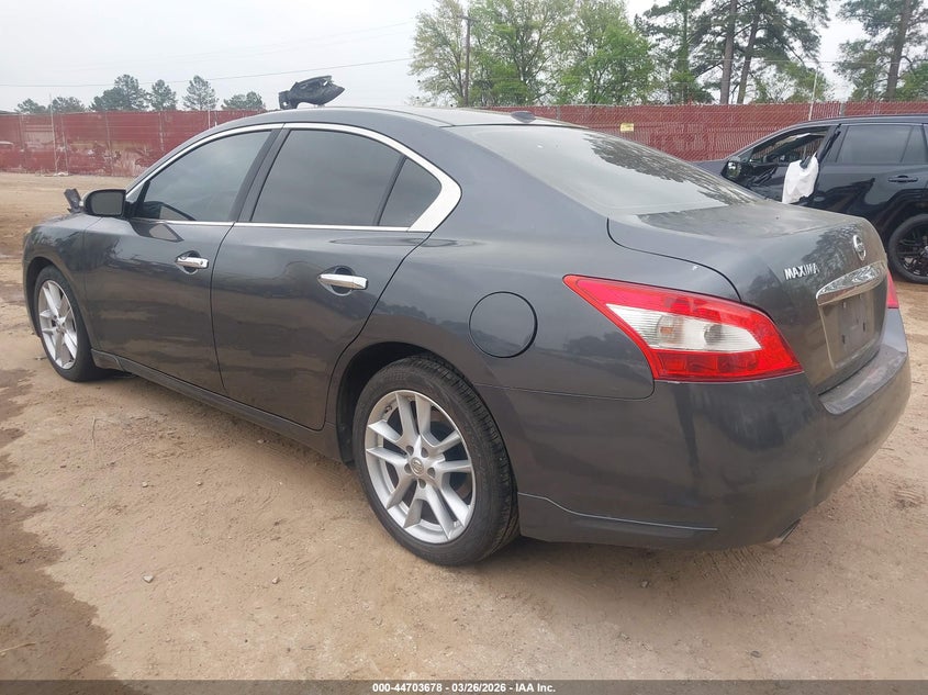 1N4AA51E69C829892 2009 Nissan Maxima 3.5 3.5 Sv blue