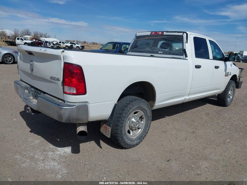 Vin: 3c6ur5hl2dg603351, lot: 45200855, ram 2500 tradesman 20134