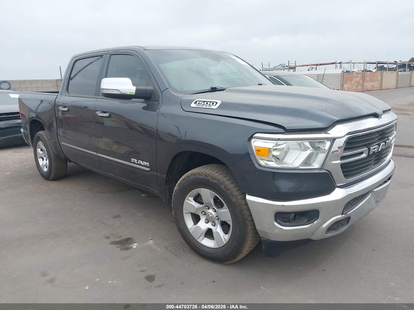 Vin: 1c6rreft8kn891857, lot: 45200857, ram 1500 big horn/lone star  4x2 5'7 box 2019 img_1