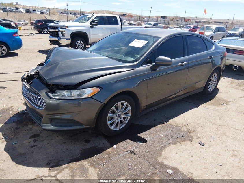 2016 Ford Fusion S 3FA6P0G7XGR114726 photo 1