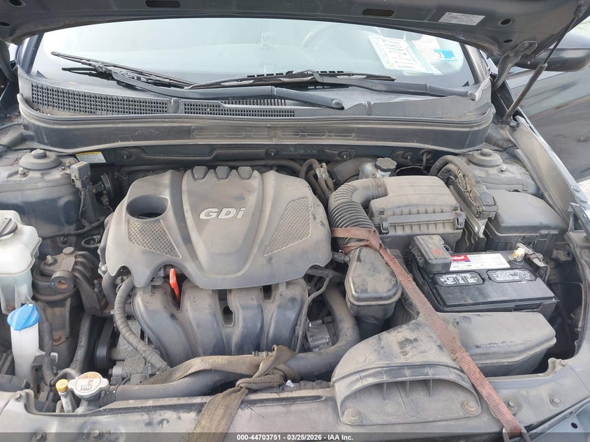 2013 Hyundai Sonata Gls VIN: 5NPEB4AC6DH797086 Lot: 44703751