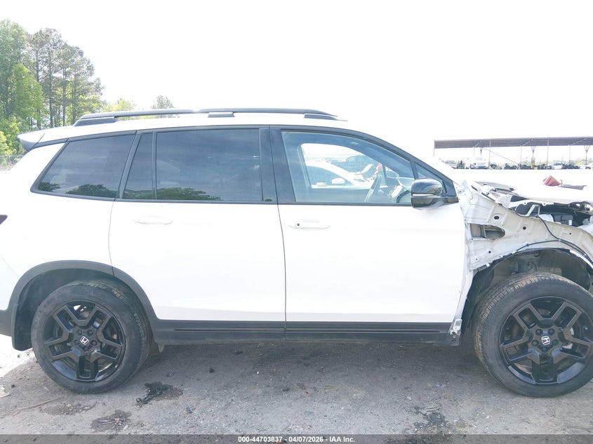 2024 Honda Passport Awd Black VIN: 5FNYF8H89RB005352 Lot: 44703837