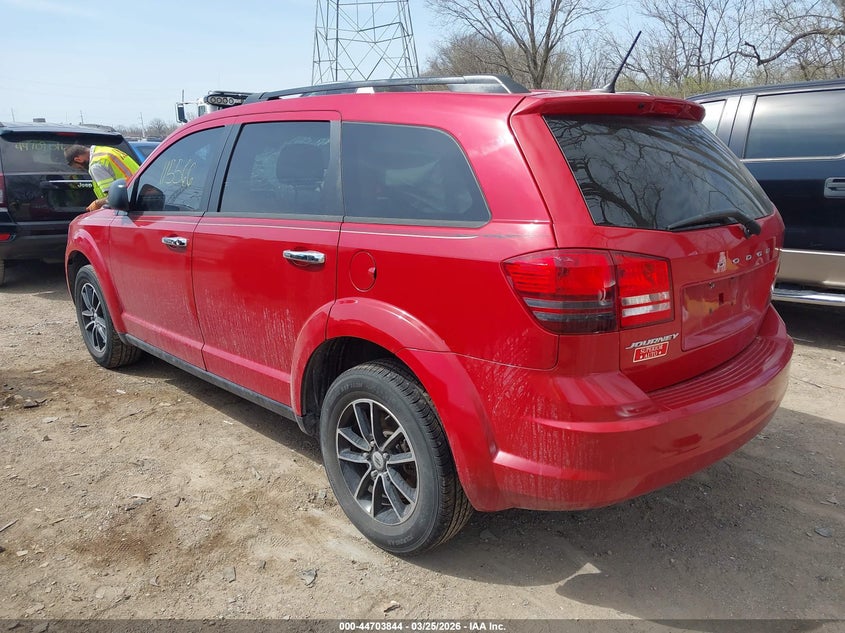 Vin: 3c4pdcab5ht558753, lot: 45200975, dodge journey se 20173