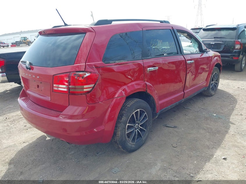 Vin: 3c4pdcab5ht558753, lot: 45200975, dodge journey se 20174