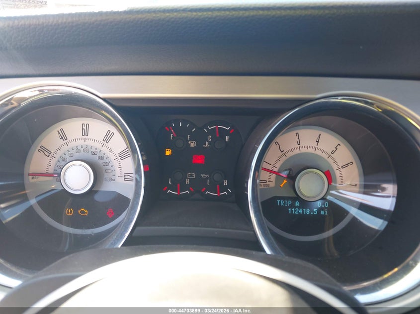 2010 Ford Mustang V6/V6 Premium VIN: 1ZVBP8AN6A5165341 Lot: 44703899