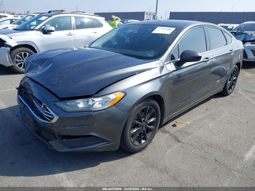 2017 Ford Fusion Se 3FA6P0HD4HR373492 photo 1