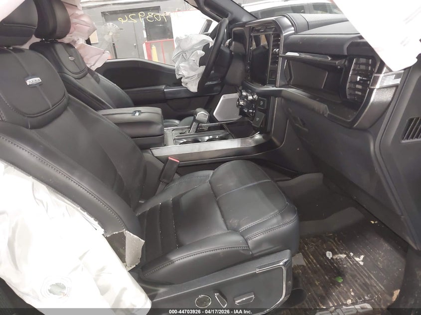 2025 Ford F-150 3.5 Platinum white Lot 111044703926 Vin 1FTFW7LD9SFC30331