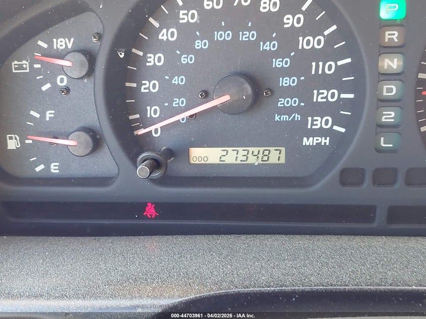 1999 Toyota Land Cruiser VIN: JT3HT05J1X0073825 Lot: 44703961