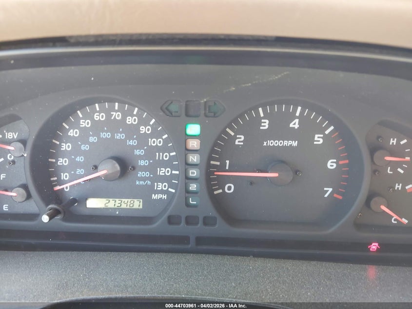 1999 Toyota Land Cruiser VIN: JT3HT05J1X0073825 Lot: 44703961