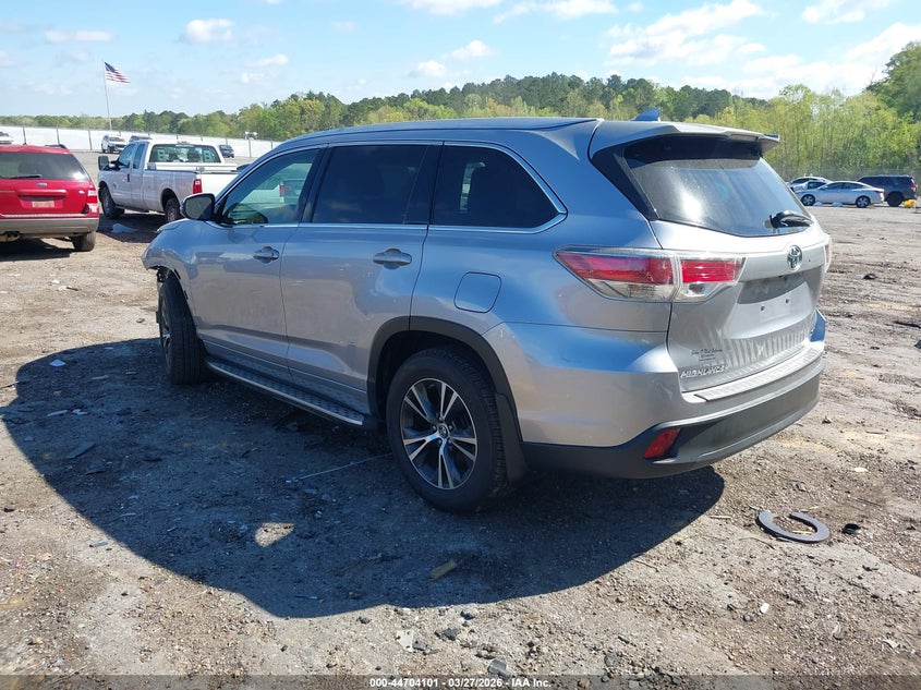 2016 Toyota Highlander Xle V6