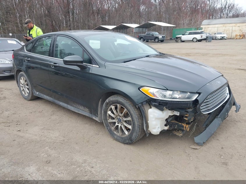3FA6P0G79FR117325 2015 Ford Fusion S auction photo 1