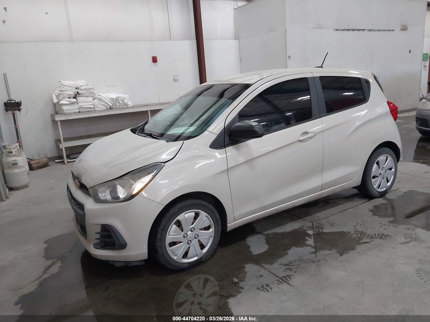 Vin: kl8ca6sa0gc617516, lot: 45201351, chevrolet spark ls manual 20162