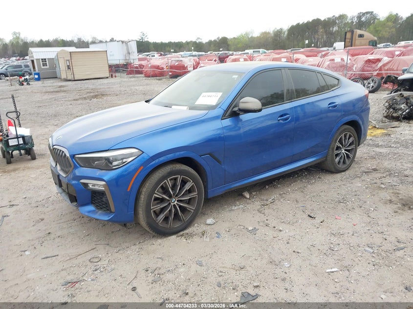 Vin: 5uxcy8c07l9b20220, lot: 45201364, bmw x6 m50i 20202