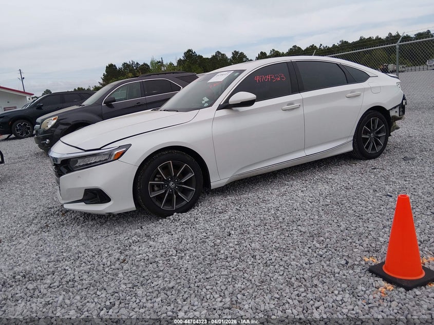 2022 Honda Accord Ex-L 1HGCV1F51NA055955 photo 1