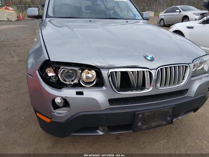 2008 BMW X3 3.0Si VIN: WBXPC93428WJ22914 Lot: 44704325