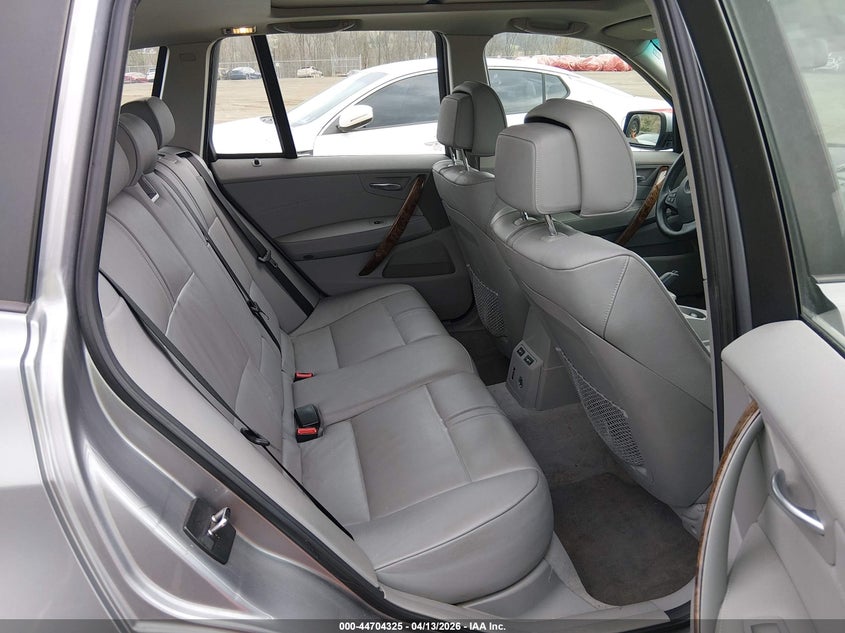 2008 BMW X3 3.0Si VIN: WBXPC93428WJ22914 Lot: 44704325