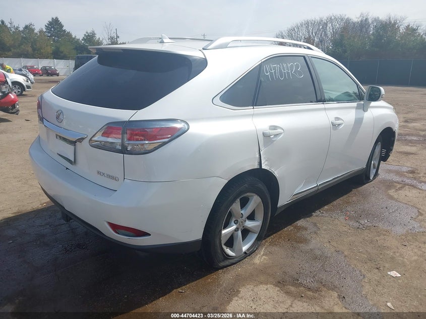 Vin: 2t2bk1ba8dc163422, lot: 45201554, lexus rx 350 20134