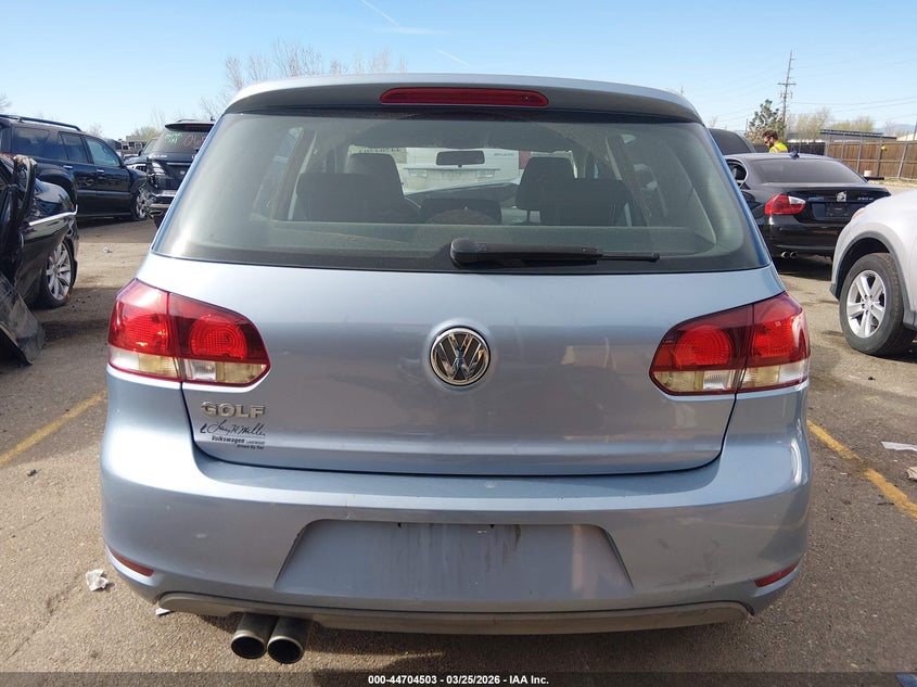 2011 Volkswagen Golf 2.5L 4-Door VIN: WVWDA7AJ7BW250947 Lot: 44704503