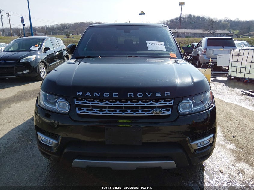 2014 Land Rover Range Rover Sport 3.0L V6 Supercharged Hse VIN: SALWR2WF4EA355755 Lot: 44704519
