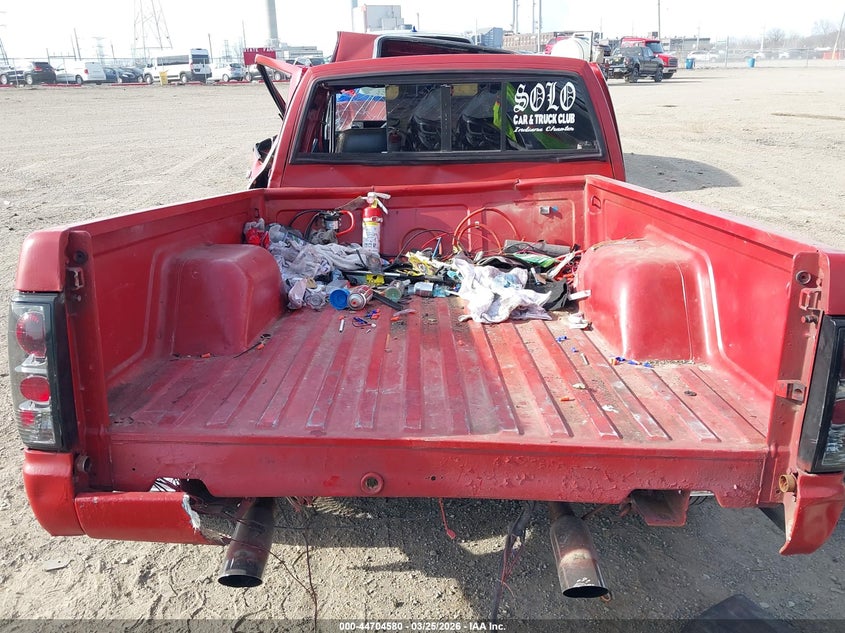 1991 GMC Sonoma VIN: 1GTCS19Z8M2551222 Lot: 44704580