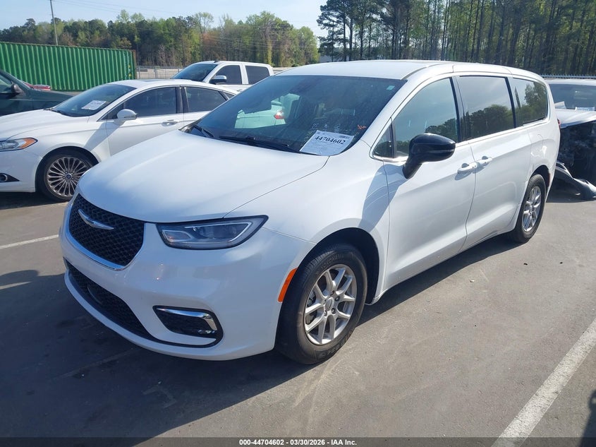 Vin: 2c4rc1fg6rr196487, lot: 45201734, chrysler pacifica touring 20242