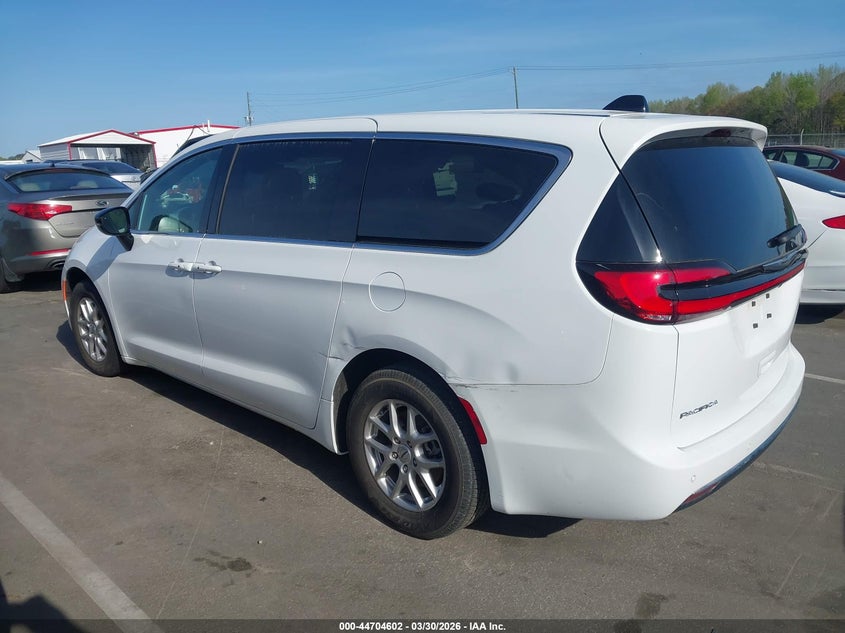 Vin: 2c4rc1fg6rr196487, lot: 45201734, chrysler pacifica touring 20243