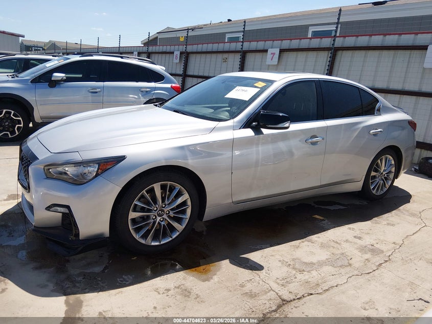 2019 Infiniti Q50 3.0T Luxe VIN: JN1EV7AP6KM517975 Lot: 44704623