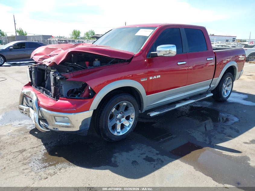 Vin: 1d7rb1ct9as249177, lot: 45201785, dodge ram 1500 laramie 20102