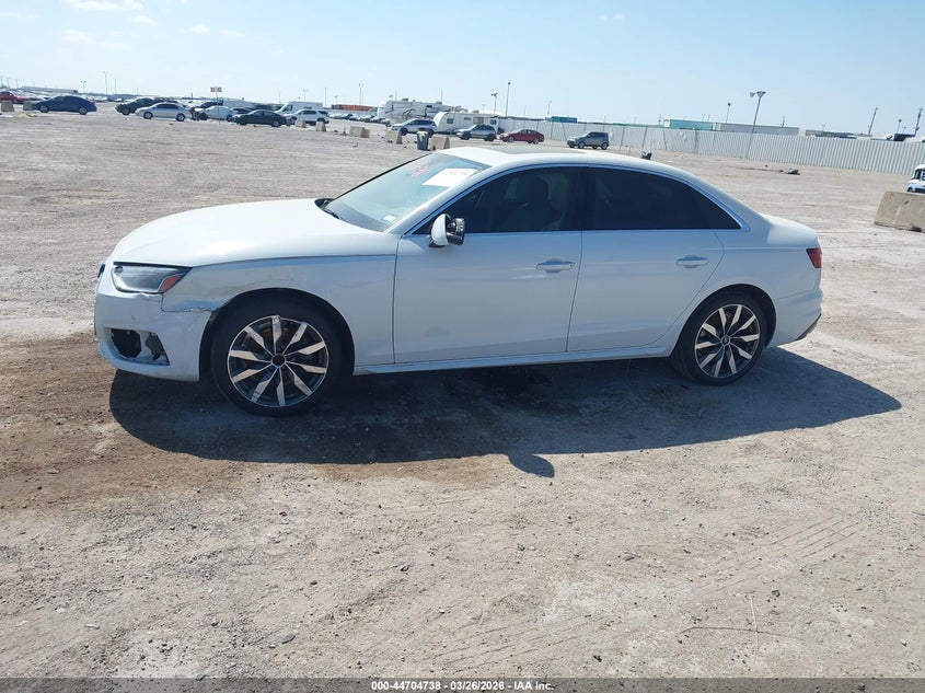 2021 Audi A4 Premium 40 Tfsi Quattro S Tronic VIN: WAUABAF41MA061448 Lot: 44704738