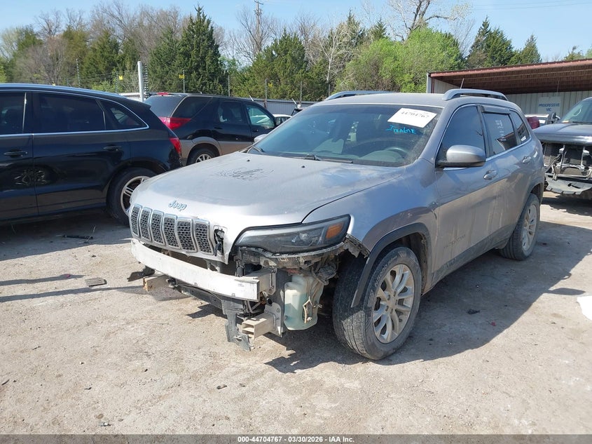 2019 Jeep Cherokee Latitude Fwd 1C4PJLCB6KD171812 photo 1