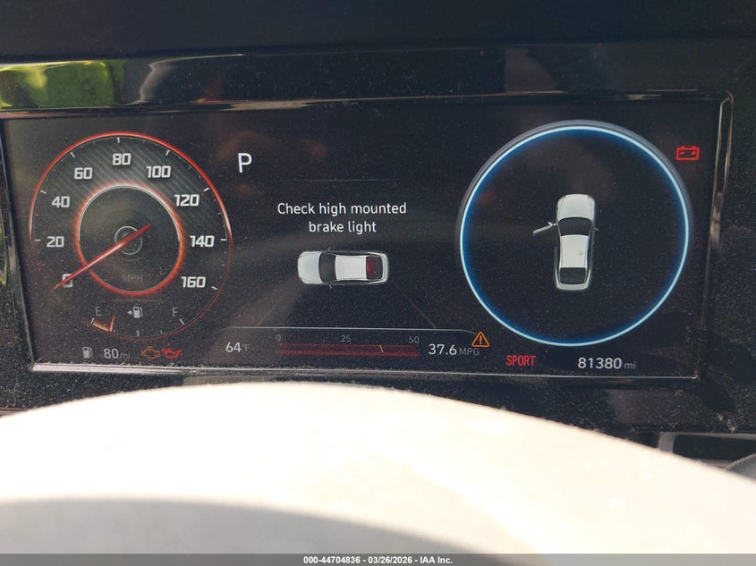 2021 HYUNDAI ELANTRA 2.0L I-4 DOHC, VVT, (VIN: 5NPLS4AG8MH005255