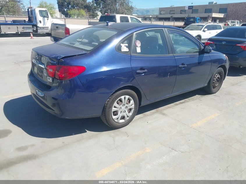 2010 Hyundai Elantra Blue