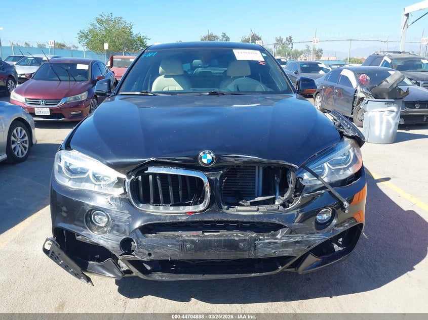 2016 BMW X6 xDrive35I VIN: 5UXKU2C58G0N78629 Lot: 44704888