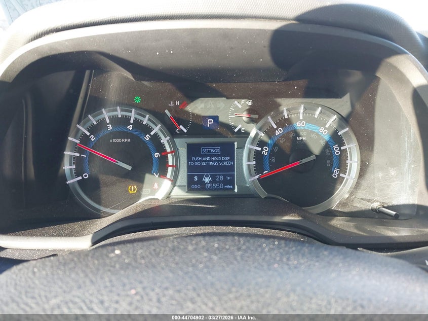 2016 TOYOTA 4RUNNER auction photo 7