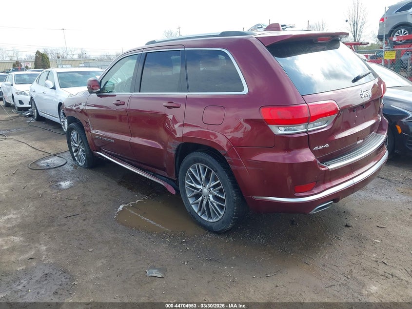2018 Jeep Grand Cherokee Summit 4X4