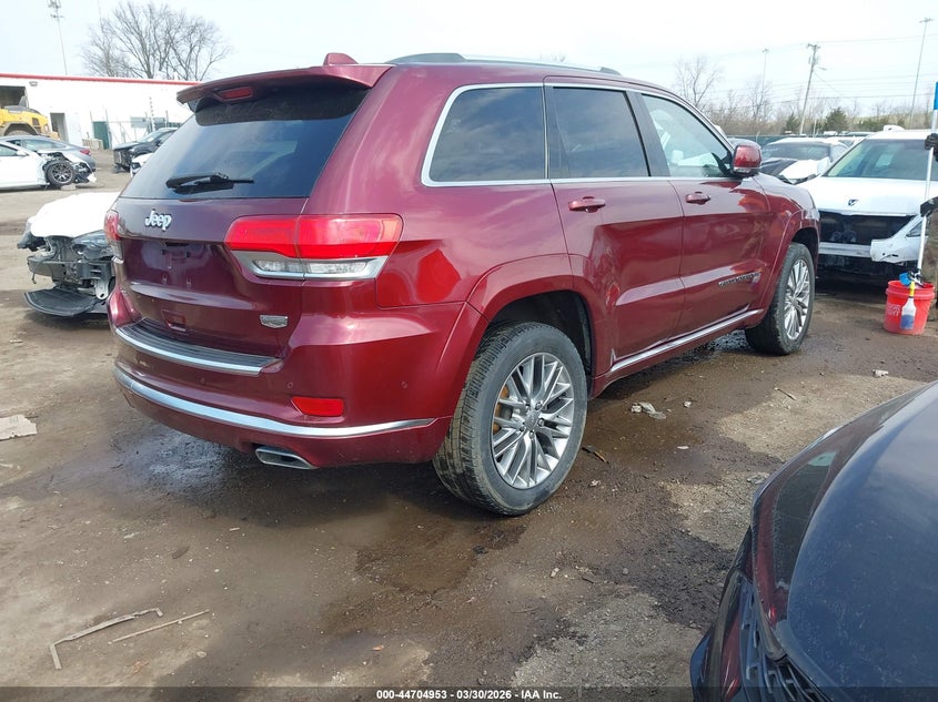 2018 Jeep Grand Cherokee Summit 4X4