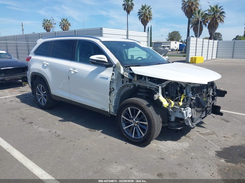 2019 Toyota Highlander Hybrid Xle