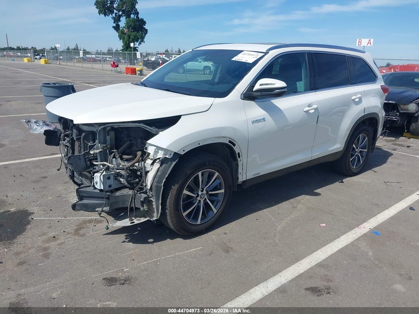 2019 Toyota Highlander Hybrid Xle