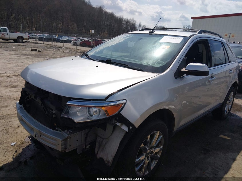 Vin: 2fmdk4kc0ebb84223, lot: 45202119, ford edge limited 20142
