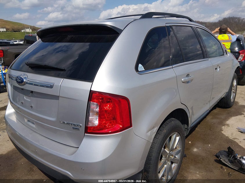 Vin: 2fmdk4kc0ebb84223, lot: 45202119, ford edge limited 20144